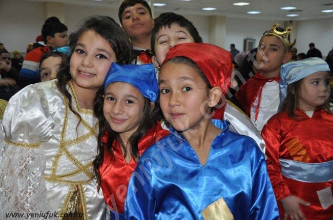 Özel öğrenciler eğlendirdi...