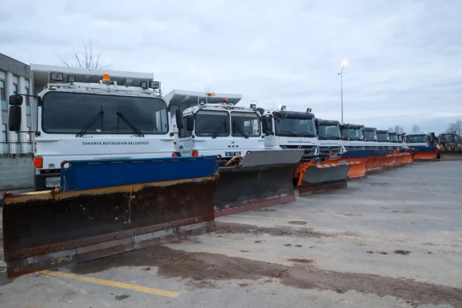 Sakarya kar yağışına hazır!