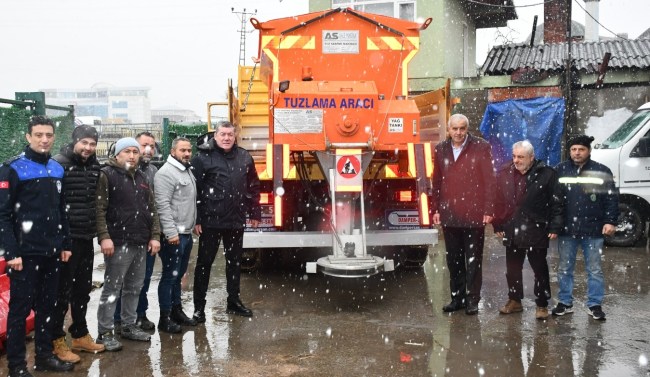 Alaplı Belediyesi karla mücadeleye hazır