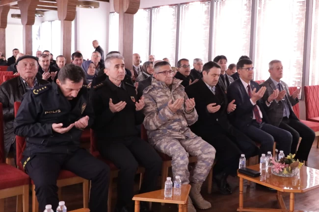 Kütahya'da şehitler ve gaziler için dua