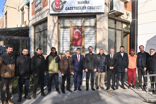 Manisa Büyükşehir'den Gazeteciler Cemiyeti'ne ziyaret
