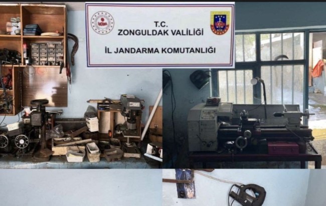 Kdz.Ereğli’de silah atölyesine baskın