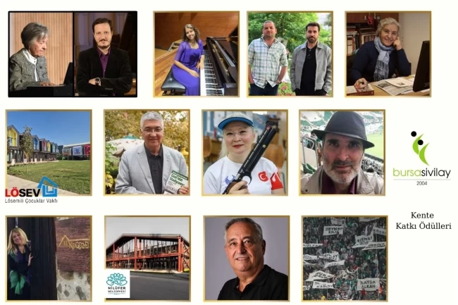 Bursa'da SİVİLAY ödülleri sahiplerini buluyor