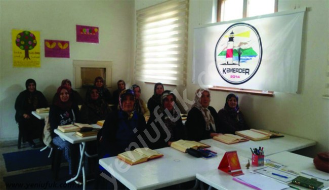 KEMERDER'den kuran kursu eğitimi..