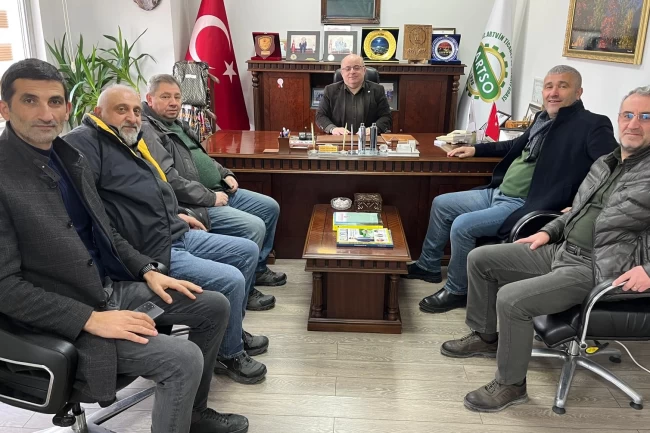 Artvin basınından TSO Meclis Başkanı Yıldırım'a ziyaret