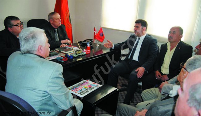 AK PARTİ'DEN REFERANDUM ZİYARETLERİ..