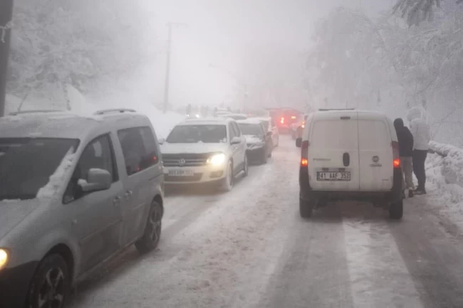 Kocaeli Kartepe'de hafta sonu yoğunluğu