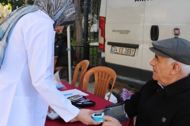 Manisa'da solunum testi yapıldı