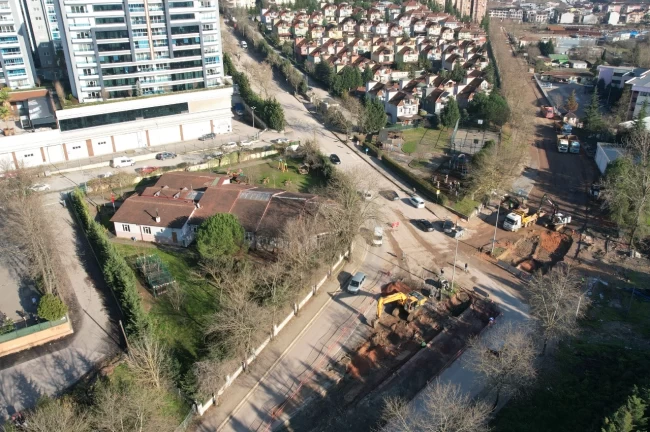 Alikahya tramvay hattı, Kocaeli Stadı'na doğru hızla ilerliyor