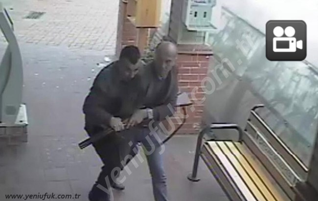 İŞTEN ATILAN İŞÇİNİN İNTİKAM ANI KAMERALARDA!..