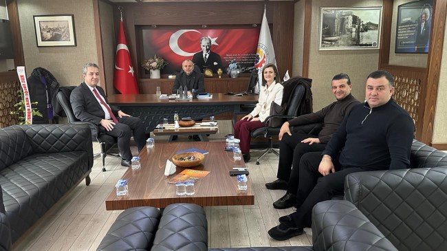 Denizbank Şube Müdürü’nden TSO’ya ziyaret