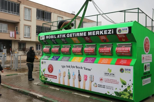 Bursa Gürsu'da geri dönüşüm muhteşem oldu