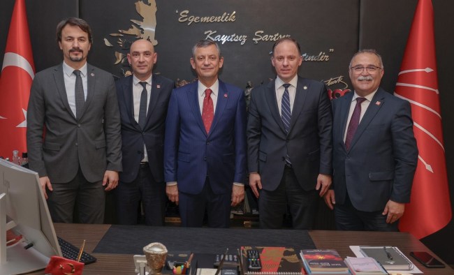 Zonguldak CHP heyeti, Genel Merkez’de