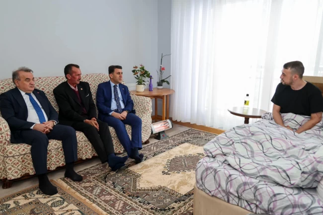 Bilecik Valisi Aygöl, Gazi Aydın'ı unutmadı