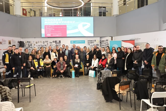 Bursa Nilüfer'de kanserle mücadelede farkındalık semineri