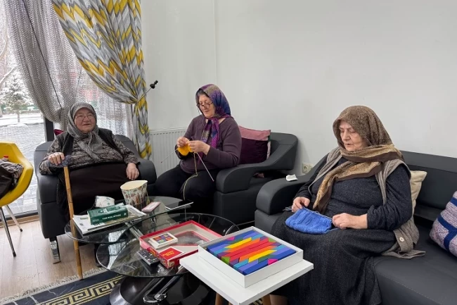 Kayseri'nin ulu çınarlarına sımsıcak ortam