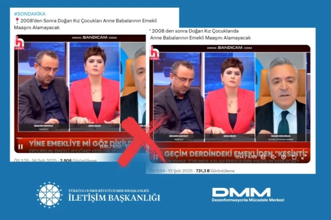 Ölüm aylığı alan kız çocuklarının 'aylık kesintisi' iddialarına İletişim'den açıklama