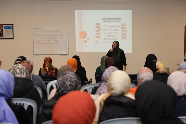 Konya Selçuklu'da aile-çocuk ilişkisini güçlendirecek