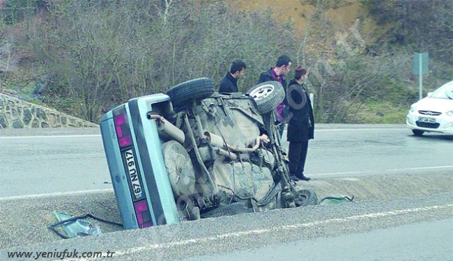 ZONGULDAK-EREĞLİ YOLUNDA TALİHSİZ GÜN!..
