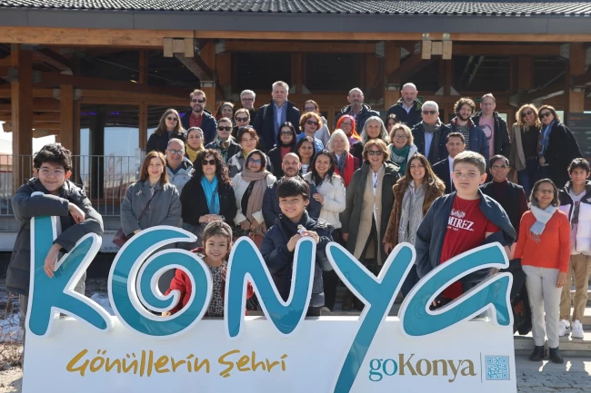 Yabancı Büyükelçiler ve eşleri Konya'ya hayran kaldı