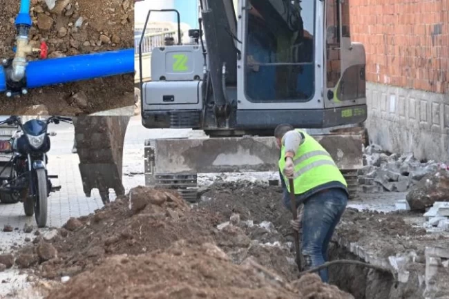 Manisa Kırkağaç'ta alt yapılar modernize ediliyor