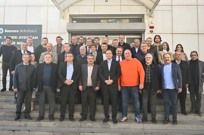 İzmir Bornova'da sanayi esnafı ile belediye elele