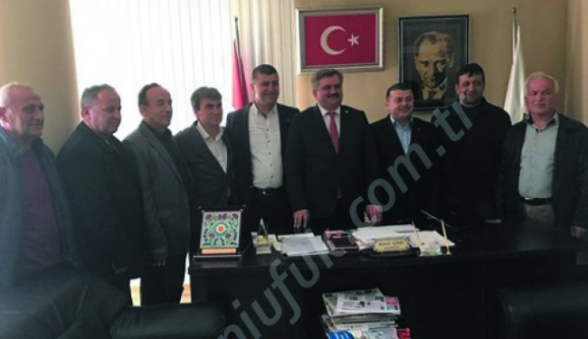 ÇATUROĞLU'NDAN ALAPLI ZİYARETLERİ..