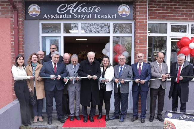 Trakya Üniversitesi'nin sosyal tesisi hizmete girdi