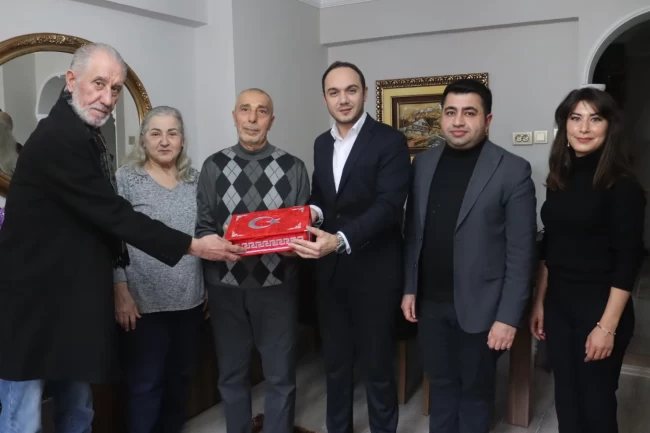 İzmit'te gaziler ve şehit ailelerine vefa ziyareti