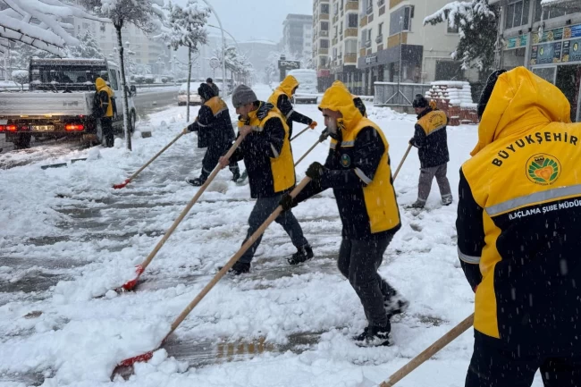 Maalatya'da kar mesaisi