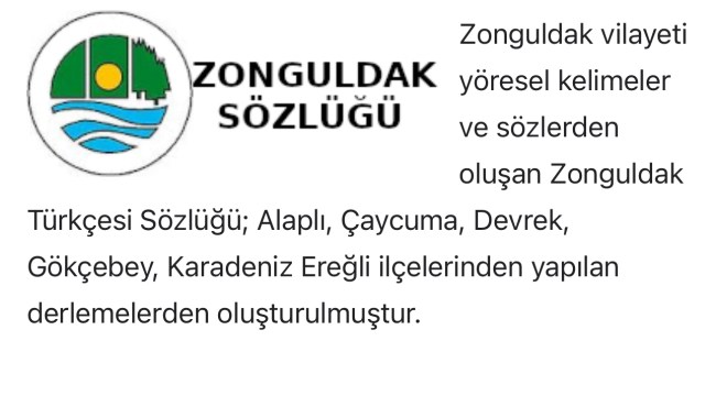 Zonguldak Sözlüğü yayına girdi