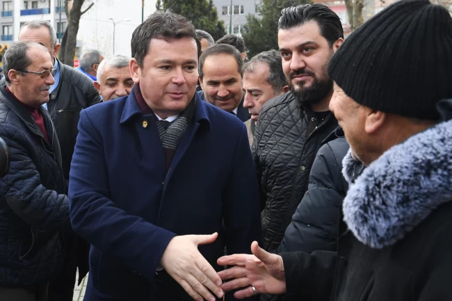 Bursa Osmangazi'de Başkan Aydın ziyaretlerini sürdürüyor