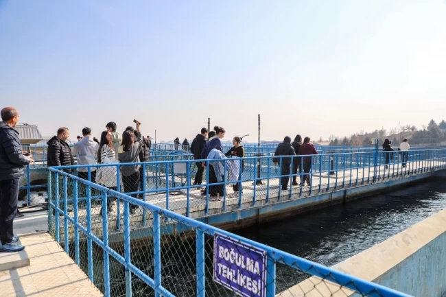 DİSKİ'den lise öğrencilerine su arıtma eğitimi