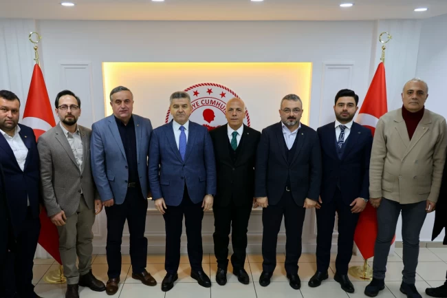 Artvin Ticaret Borsası'ndan Vali Ergün'e ziyaret