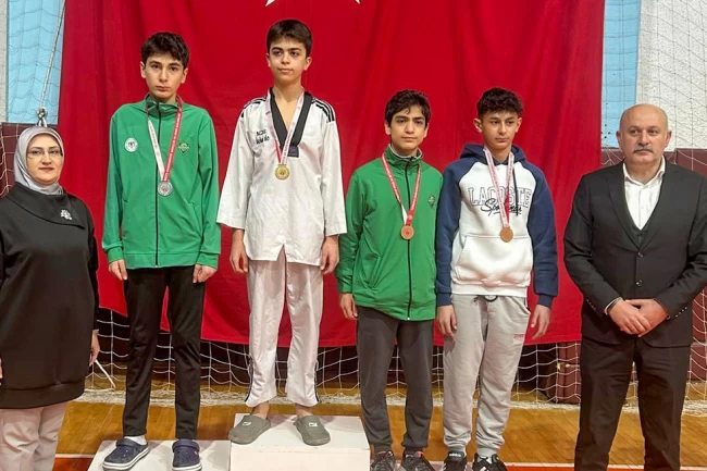 Konya Meram'ın yıldızlarından altı madalya birden