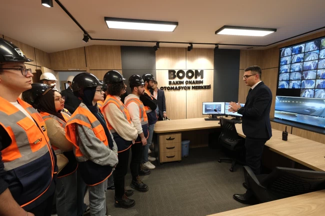 Geleceğin mühendisleri Konya'nın teknik yapısını inceledi