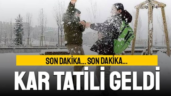 Kdz.Ereğli’de okullar tatil