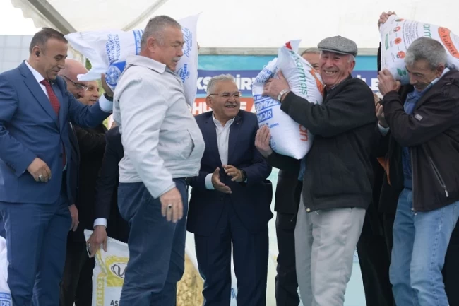 Kayseri'de üreticilere 'büyük' destek