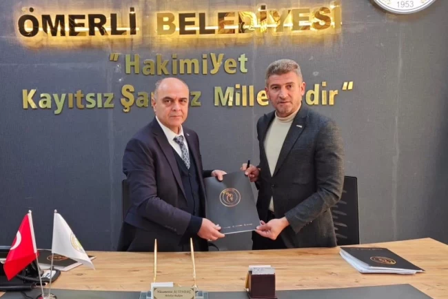 Mardin Ömerli Belediyesi'nde 'toplu' sevinç