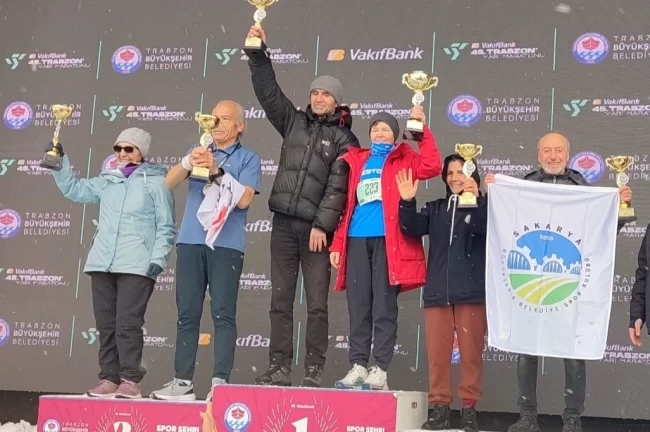 Sakaryalı sporcular Trabzon'dan dereceyle döndü