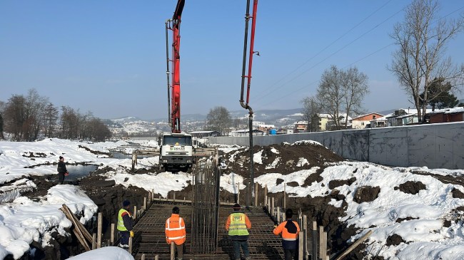 Şubaşı köprüsü’nde ikinci ayak tamamlanıyor