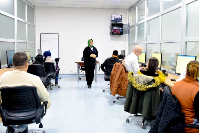 Malatya'da engelli bireylere yönelik eğitimlerine devam ediyor