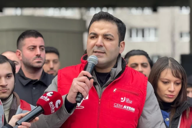 Edirne'de CHP'li gençlerden Genel Başkan Aydın'a tam destek