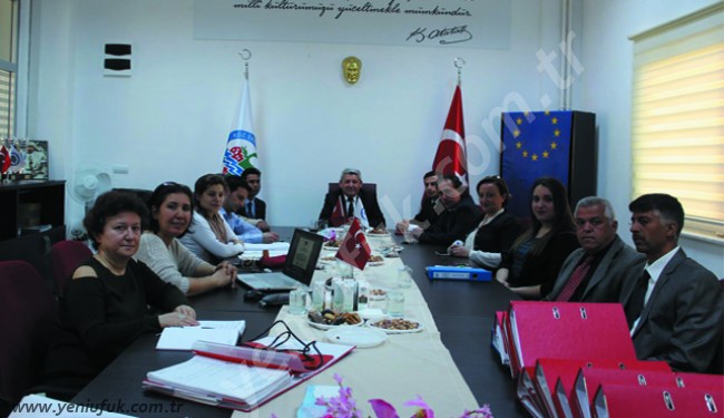 RAKKAS PROJESİ İNCELEME TOPLANTISI YAPILDI..