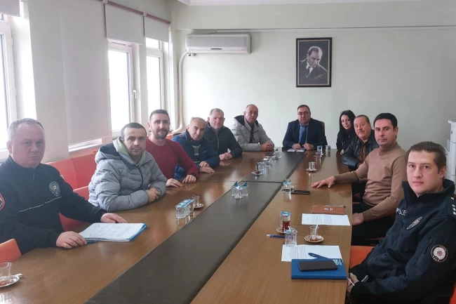 Edirne Keşan'da 'Spor Güvenliği' toplandı