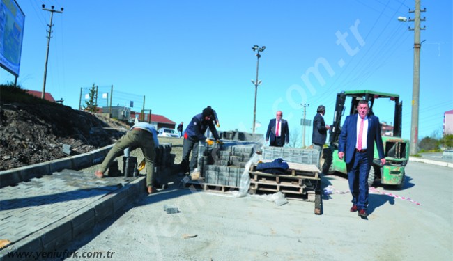 DÖRTYOL KAVŞAK ÇALIŞMALARI DEVAM EDİYOR..