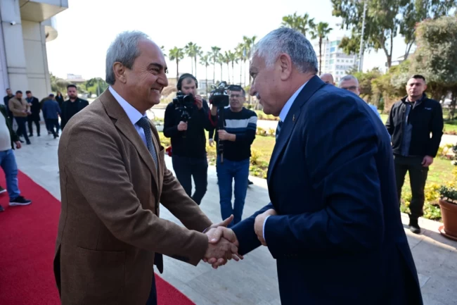 Adana'dan Kepez'e ziyaret