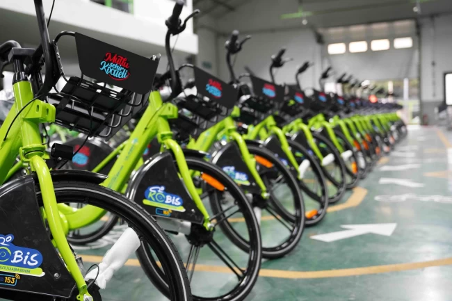 Kocaeli'de KOBİS bisiklet sayısını 710'a çıkardı