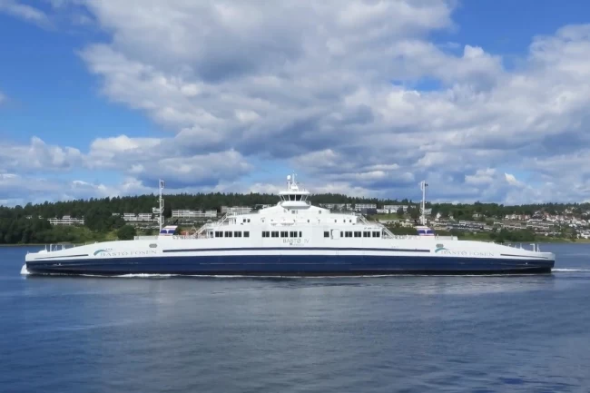 Dünyanın en büyük elektrikli feribotu Yalova'da üretiliyor... Norveç denizlerinde