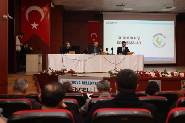 Kocaeli Çayırova'da Mart meclisi toplandı